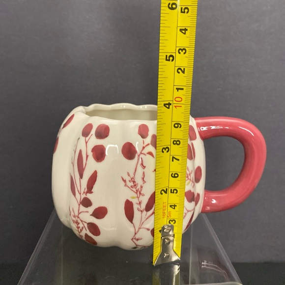 Anthropology Floral Pumpkin mug - Picture 7 of 8